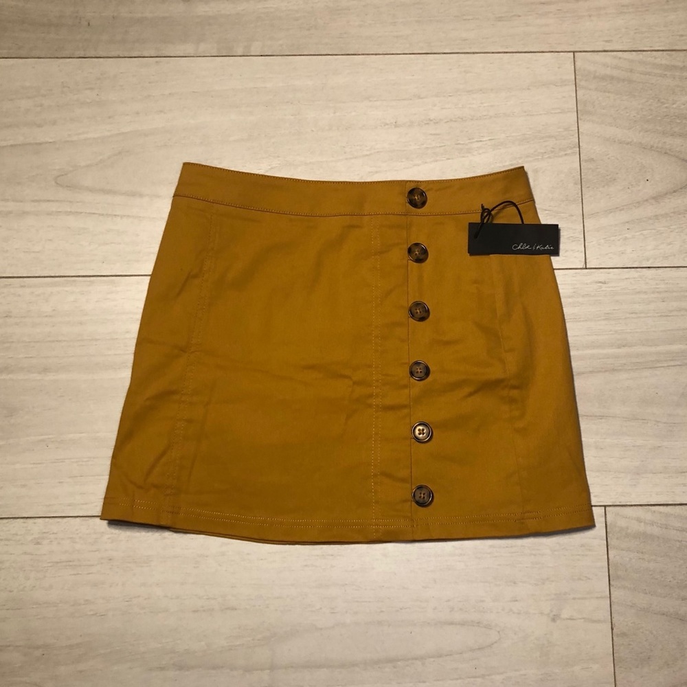 Yellow skirt